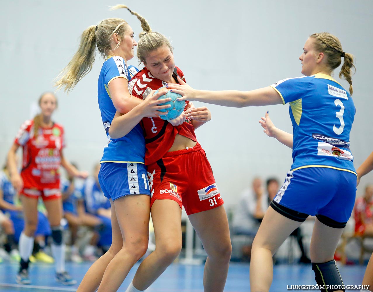 Annliz Cup Elit Baekkelaget SK-HF Somby Skövde Vit 47-19,dam,Arena Skövde,Skövde,Sverige,Annliz Cup 2015,Handboll,2015,121137