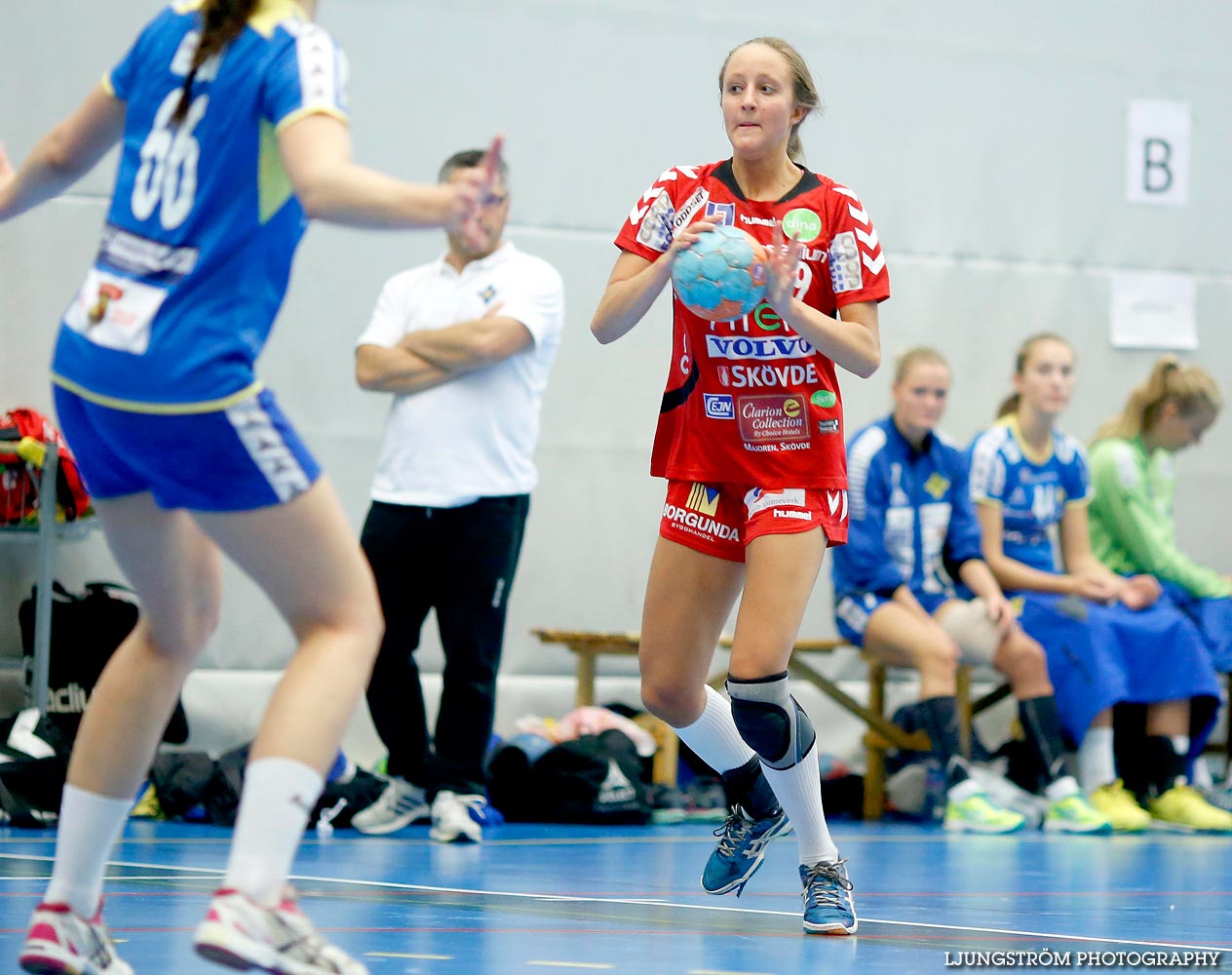 Annliz Cup Elit Baekkelaget SK-HF Somby Skövde Vit 47-19,dam,Arena Skövde,Skövde,Sverige,Annliz Cup 2015,Handboll,2015,121143