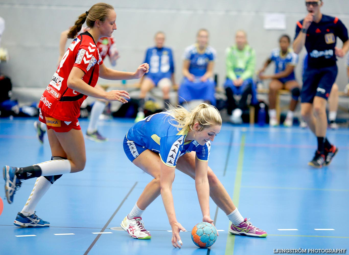 Annliz Cup Elit Baekkelaget SK-HF Somby Skövde Vit 47-19,dam,Arena Skövde,Skövde,Sverige,Annliz Cup 2015,Handboll,2015,121147