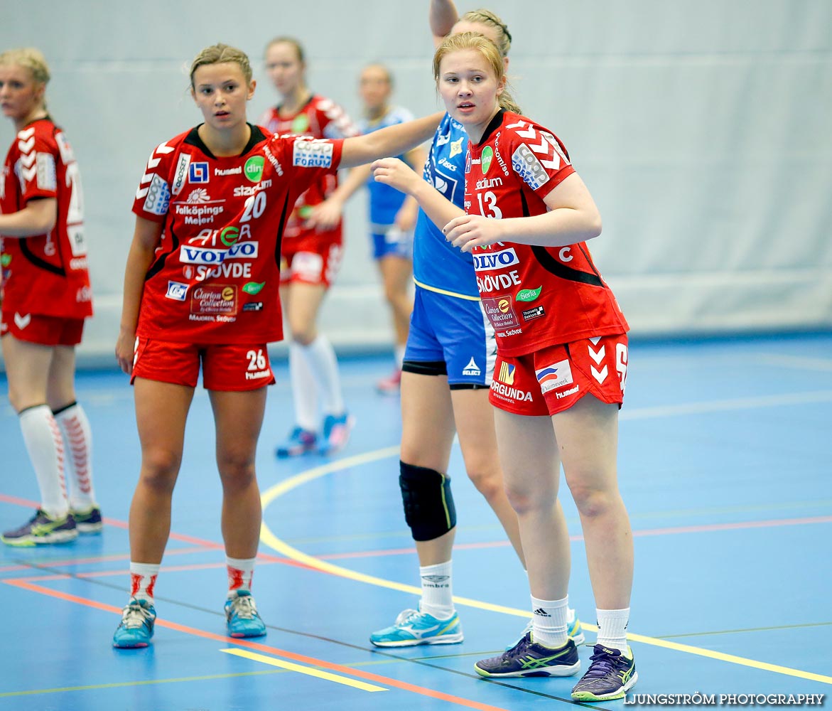 Annliz Cup Elit Baekkelaget SK-HF Somby Skövde Vit 47-19,dam,Arena Skövde,Skövde,Sverige,Annliz Cup 2015,Handboll,2015,121153