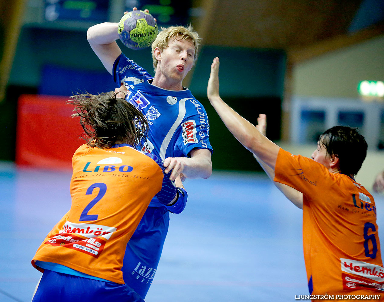 Träningsmatch IFK Skövde HK-LIF Lindesberg 26-19,herr,Skövde Idrottshall,Skövde,Sverige,Handboll,,2015,129689