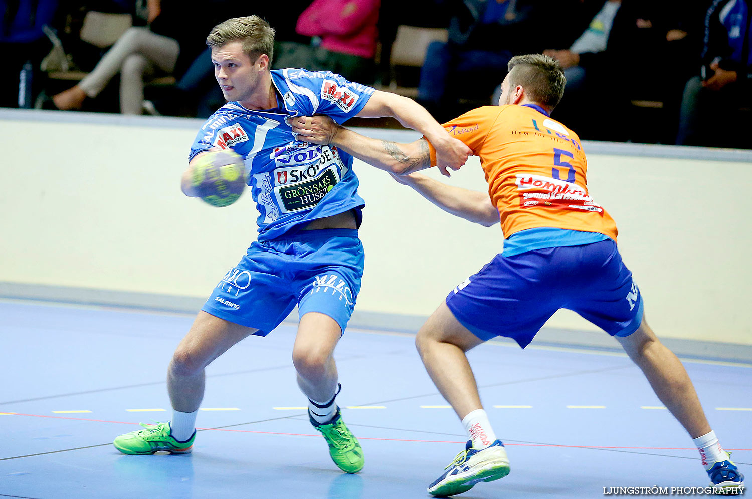 Träningsmatch IFK Skövde HK-LIF Lindesberg 26-19,herr,Skövde Idrottshall,Skövde,Sverige,Handboll,,2015,129698