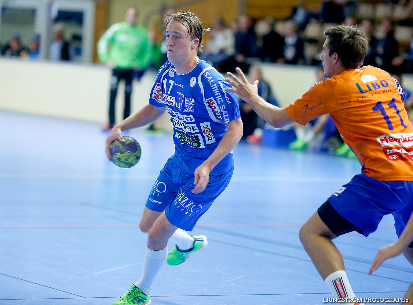 Träningsmatch IFK Skövde HK-LIF Lindesberg 26-19,herr,Skövde Idrottshall,Skövde,Sverige,Handboll,,2015,129702