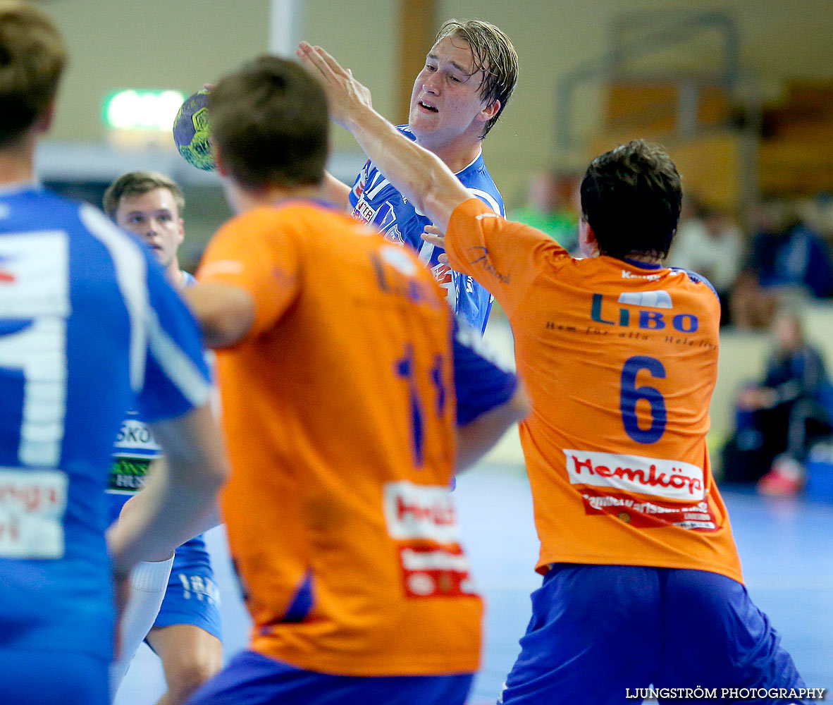 Träningsmatch IFK Skövde HK-LIF Lindesberg 26-19,herr,Skövde Idrottshall,Skövde,Sverige,Handboll,,2015,129712