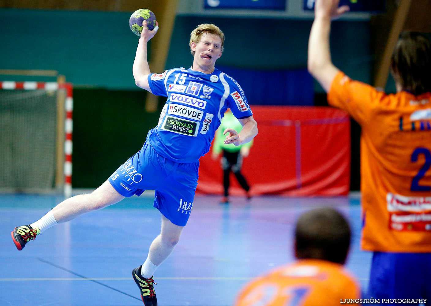 Träningsmatch IFK Skövde HK-LIF Lindesberg 26-19,herr,Skövde Idrottshall,Skövde,Sverige,Handboll,,2015,129713