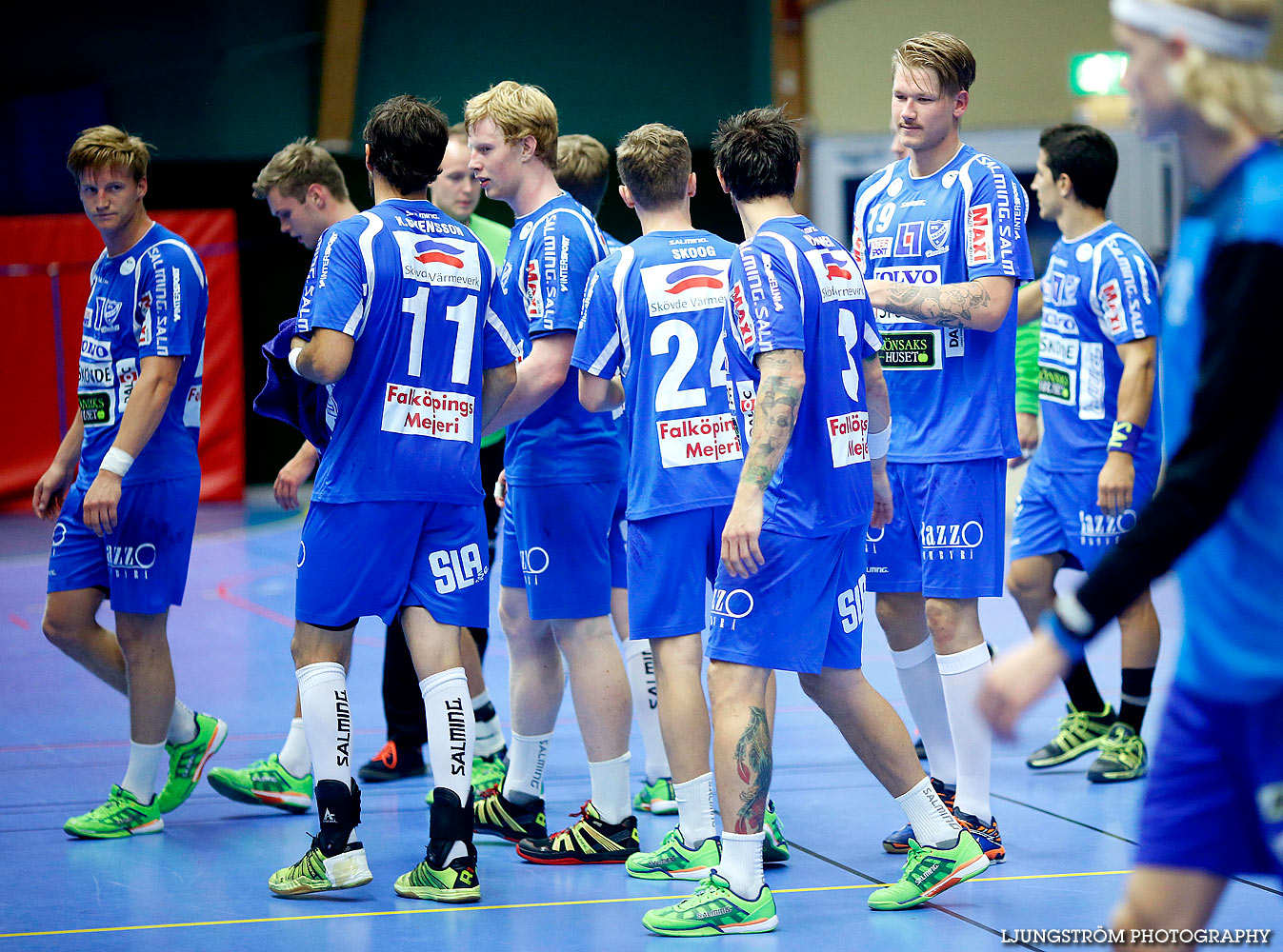 Träningsmatch IFK Skövde HK-LIF Lindesberg 26-19,herr,Skövde Idrottshall,Skövde,Sverige,Handboll,,2015,129714