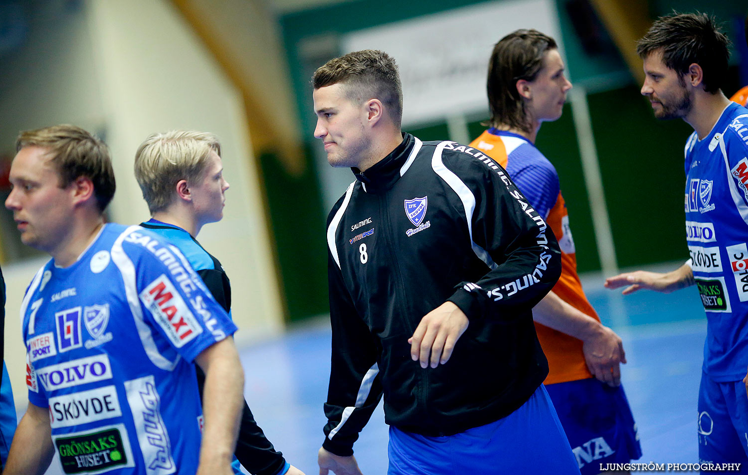 Träningsmatch IFK Skövde HK-LIF Lindesberg 26-19,herr,Skövde Idrottshall,Skövde,Sverige,Handboll,,2015,129717