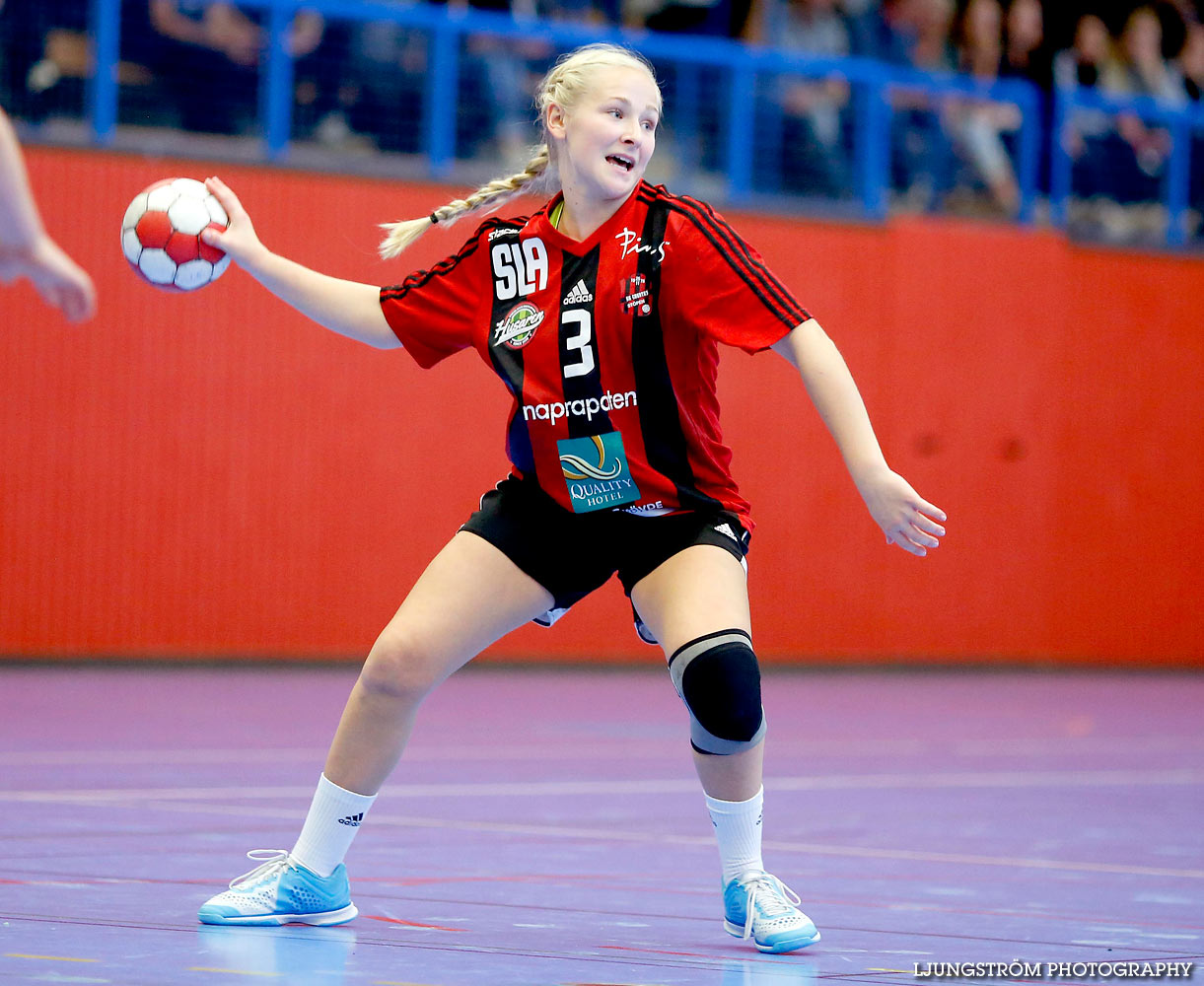 Ungdoms-SM Steg 1 Flickor A HK Country-Lugi HF 1 11-18,dam,Arena Skövde,Skövde,Sverige,Handboll,,2015,123369