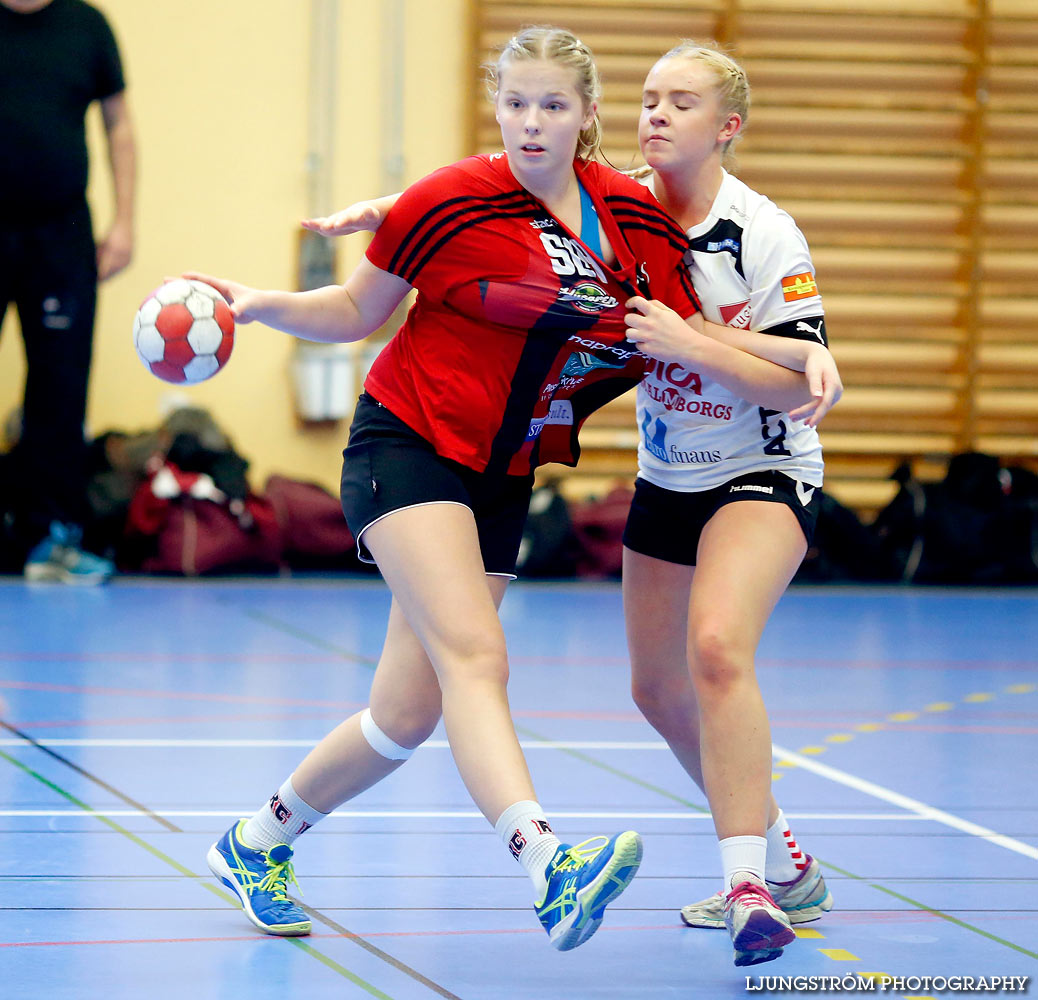 Ungdoms-SM Steg 1 Flickor A HK Country-Lugi HF 1 11-18,dam,Arena Skövde,Skövde,Sverige,Handboll,,2015,123380