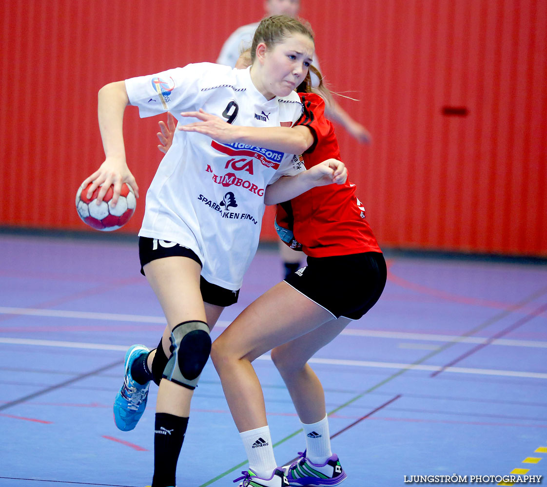 Ungdoms-SM Steg 1 Flickor A HK Country-Lugi HF 1 11-18,dam,Arena Skövde,Skövde,Sverige,Handboll,,2015,123399