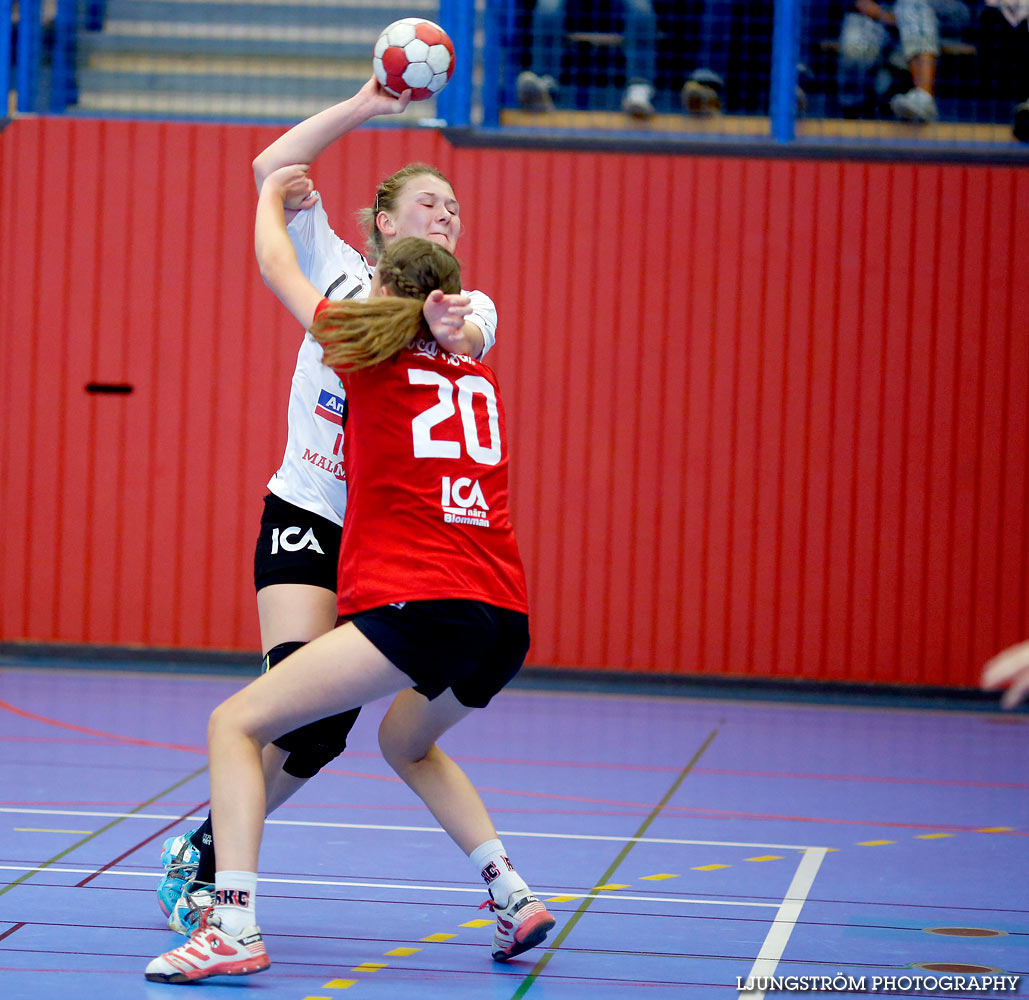 Ungdoms-SM Steg 1 Flickor A HK Country-Lugi HF 1 11-18,dam,Arena Skövde,Skövde,Sverige,Handboll,,2015,123405