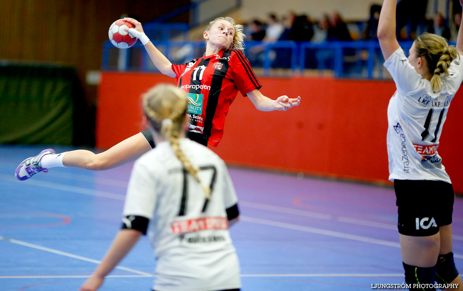 Ungdoms-SM Steg 1 Flickor A HK Country-Lugi HF 1 11-18,dam,Arena Skövde,Skövde,Sverige,Handboll,,2015,123443