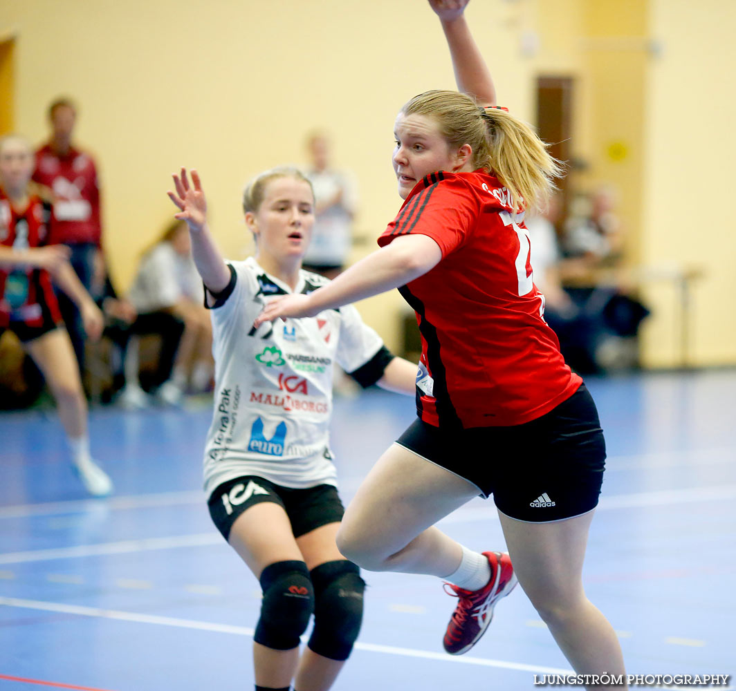 Ungdoms-SM Steg 1 Flickor A HK Country-Lugi HF 1 11-18,dam,Arena Skövde,Skövde,Sverige,Handboll,,2015,123450