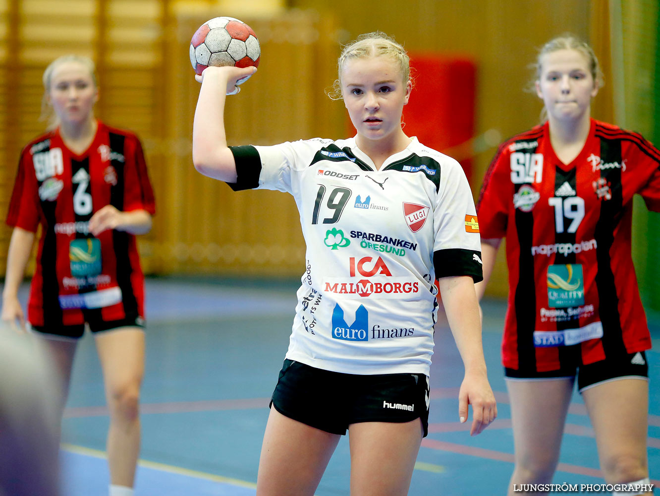 Ungdoms-SM Steg 1 Flickor A HK Country-Lugi HF 1 11-18,dam,Arena Skövde,Skövde,Sverige,Handboll,,2015,123467