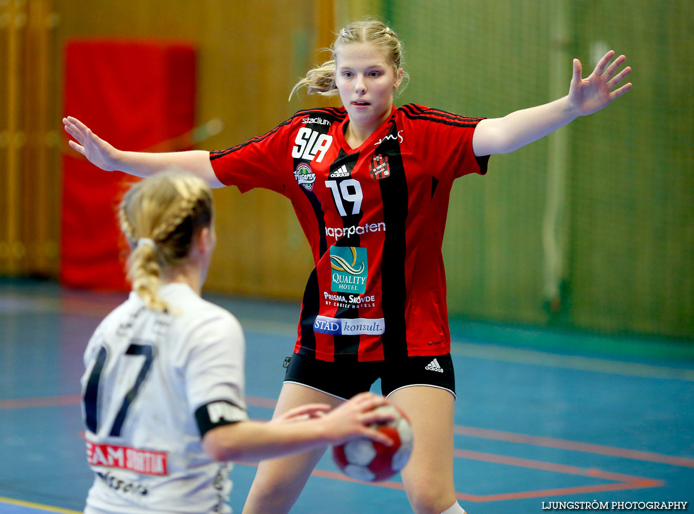 Ungdoms-SM Steg 1 Flickor A HK Country-Lugi HF 1 11-18,dam,Arena Skövde,Skövde,Sverige,Handboll,,2015,123468