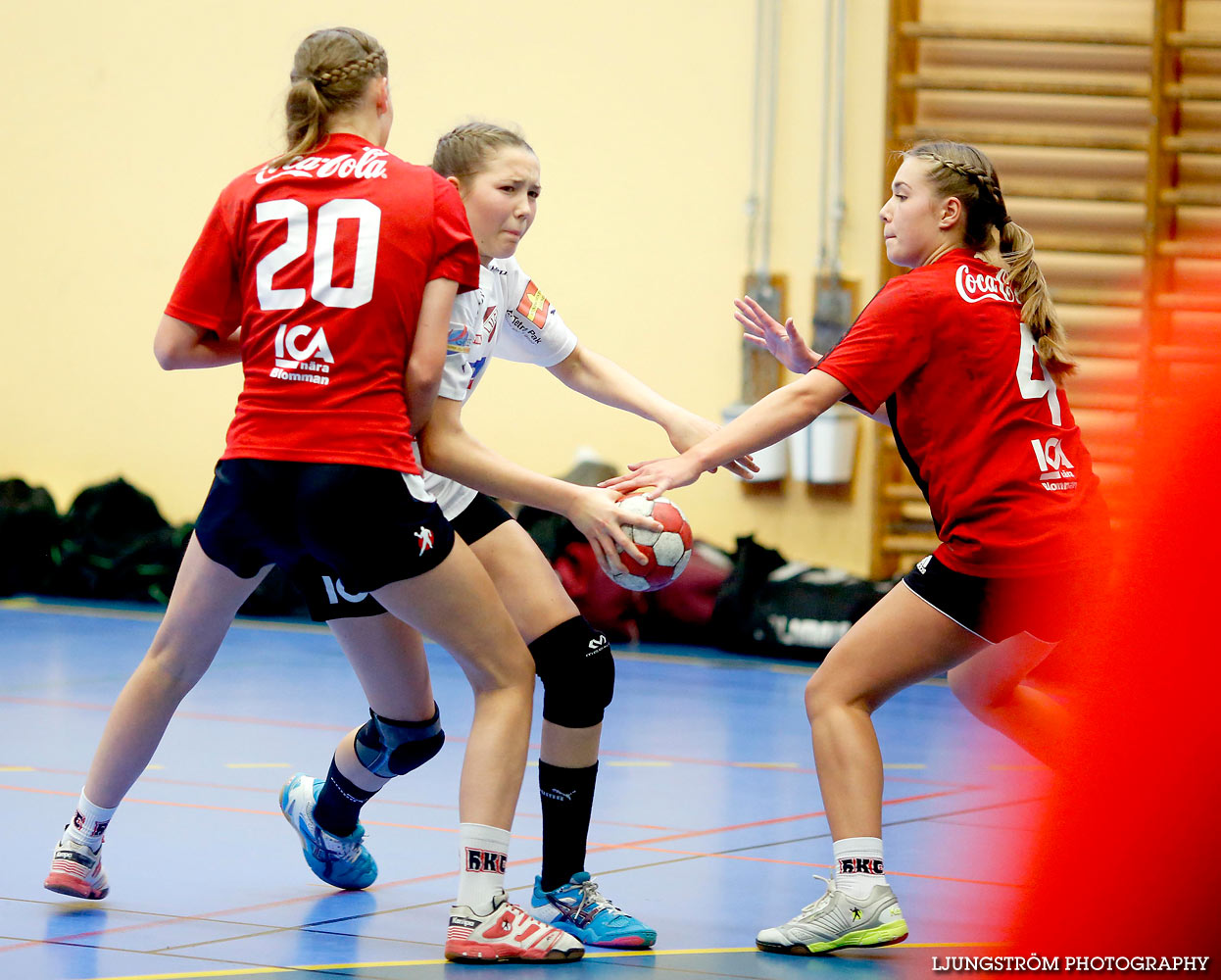 Ungdoms-SM Steg 1 Flickor A HK Country-Lugi HF 1 11-18,dam,Arena Skövde,Skövde,Sverige,Handboll,,2015,123475