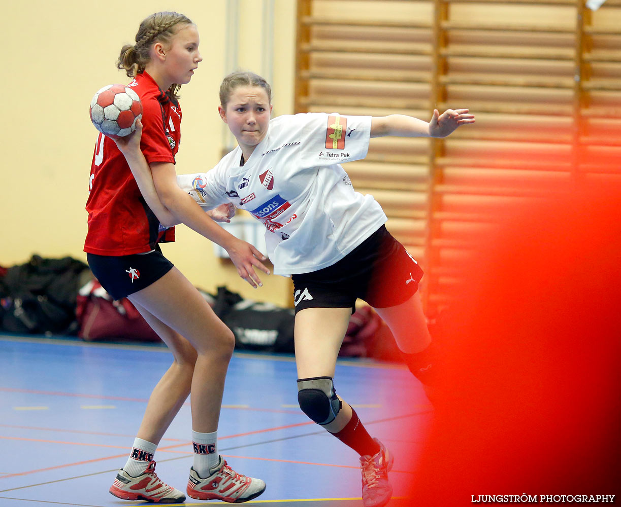 Ungdoms-SM Steg 1 Flickor A HK Country-Lugi HF 1 11-18,dam,Arena Skövde,Skövde,Sverige,Handboll,,2015,123477