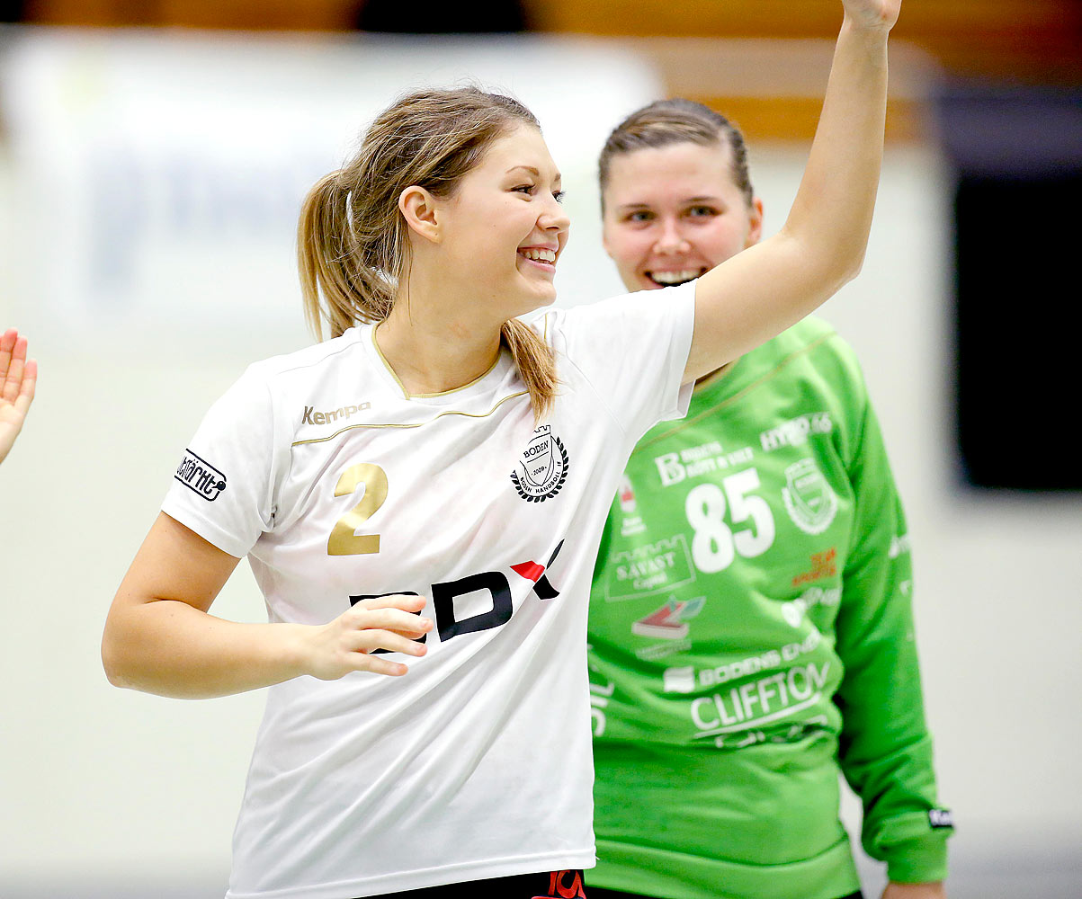 Skara HF-Boden Handboll IF 28-19,dam,Skara Idrottshall,Skara,Sverige,Handboll,,2015,123916