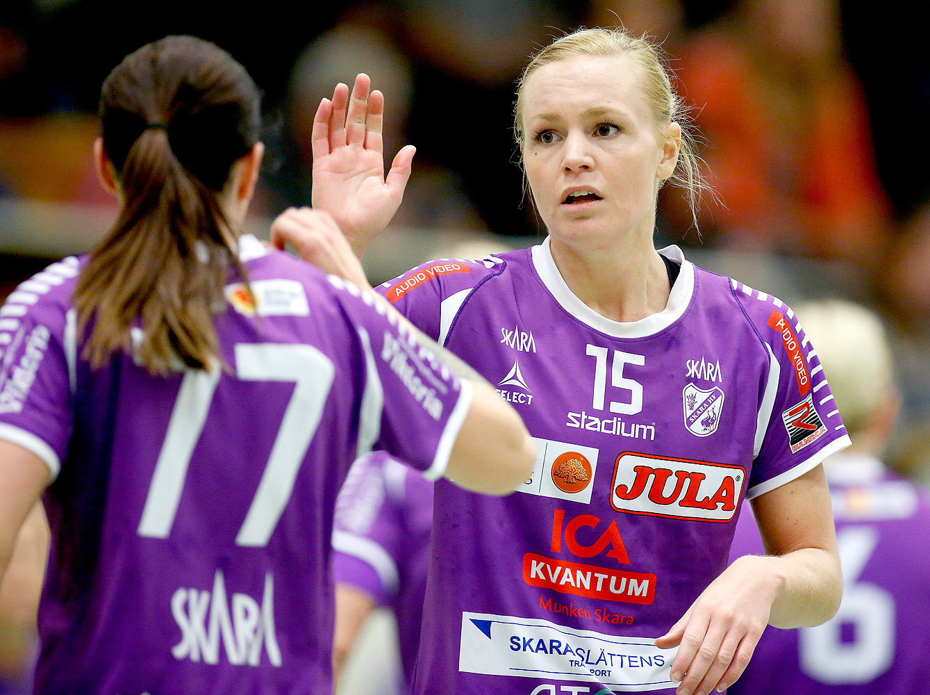 Skara HF-Boden Handboll IF 28-19,dam,Skara Idrottshall,Skara,Sverige,Handboll,,2015,123956