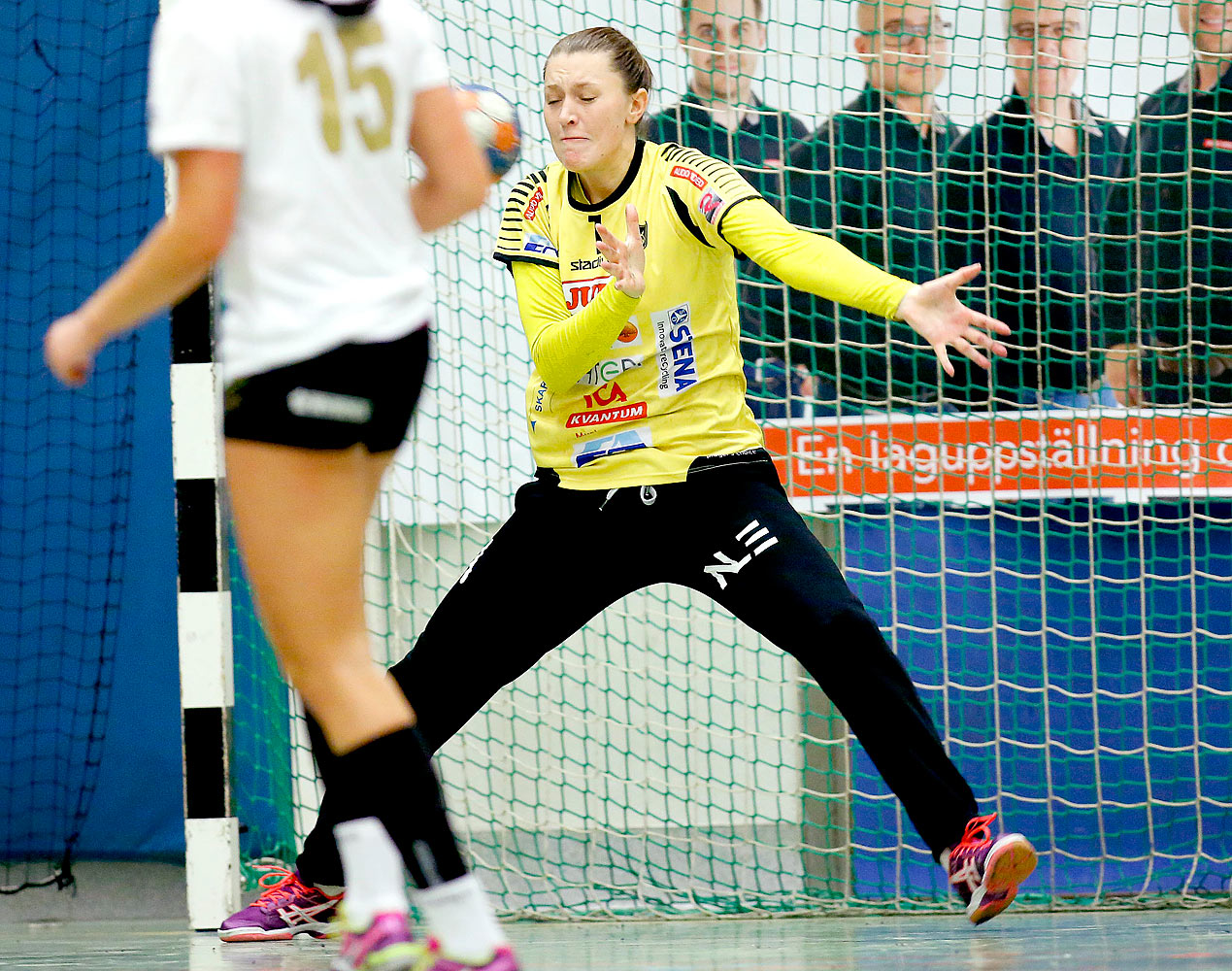 Skara HF-Boden Handboll IF 28-19,dam,Skara Idrottshall,Skara,Sverige,Handboll,,2015,123971