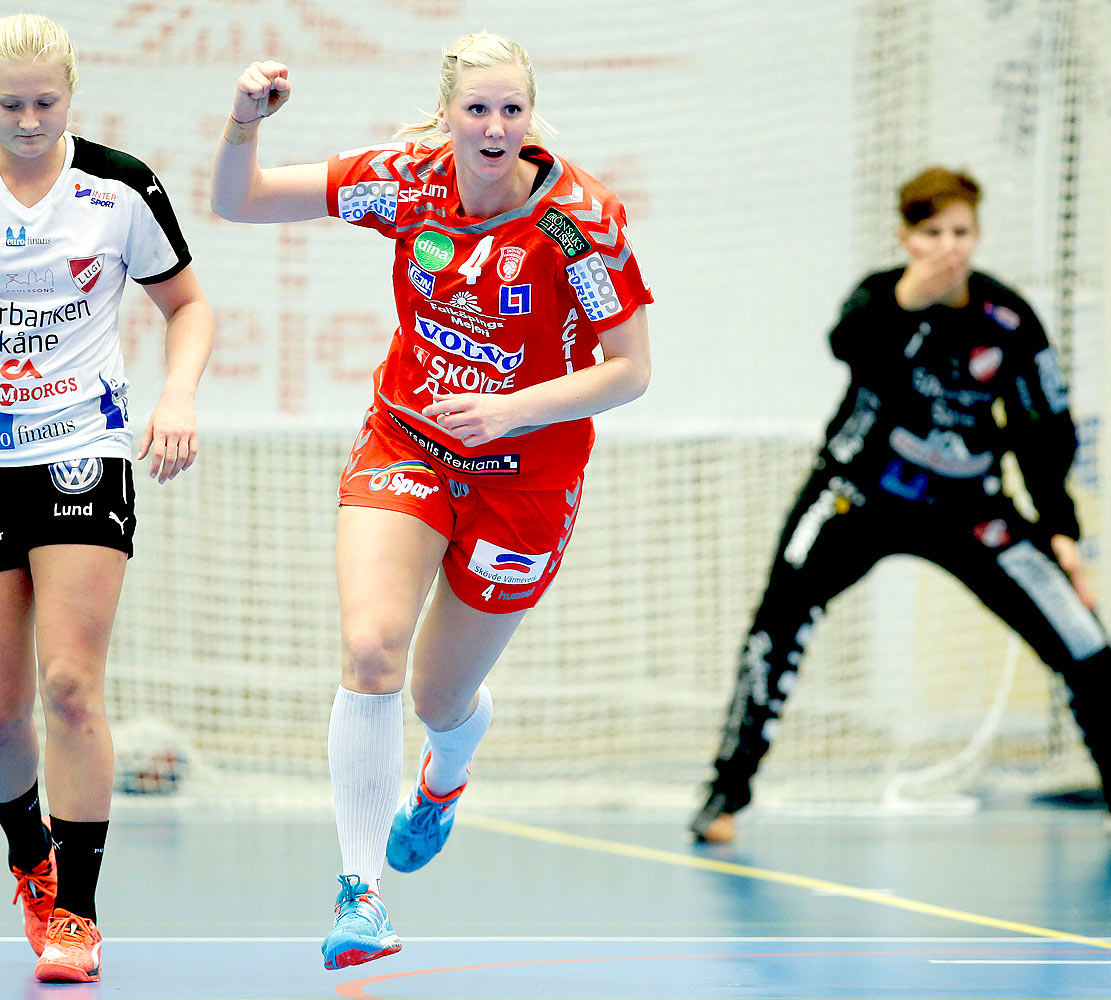 Skövde HF-Lugi HF 17-16,dam,Arena Skövde,Skövde,Sverige,Handboll,,2015,123752