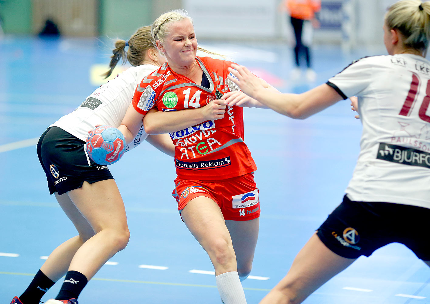 Skövde HF-Lugi HF 17-16,dam,Arena Skövde,Skövde,Sverige,Handboll,,2015,123776