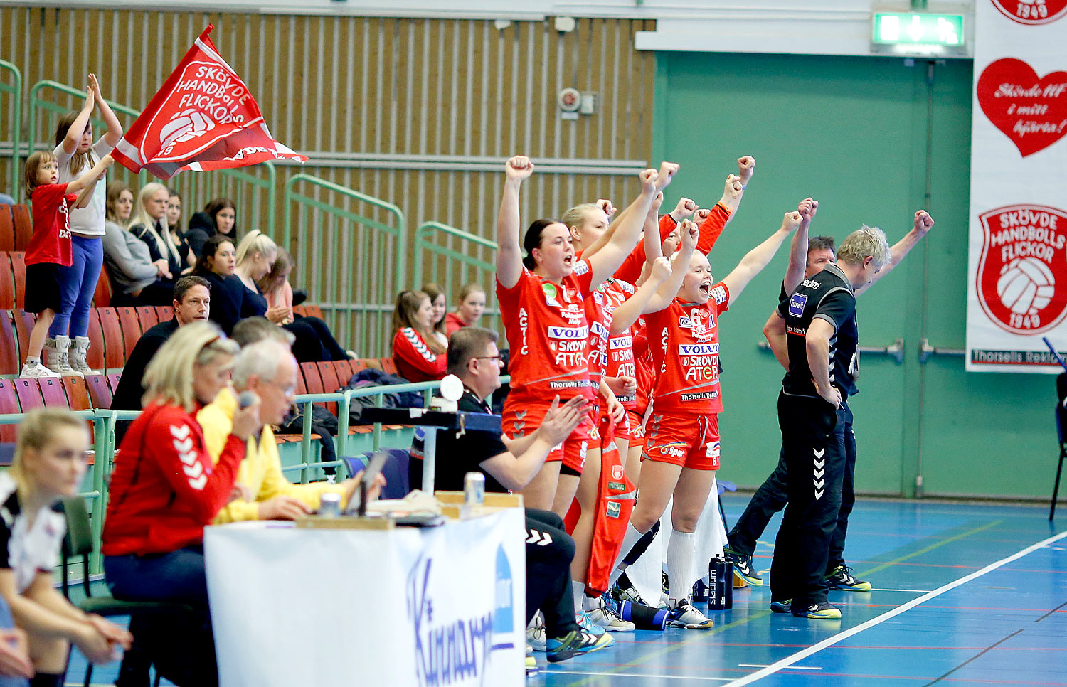 Skövde HF-Lugi HF 17-16,dam,Arena Skövde,Skövde,Sverige,Handboll,,2015,123781