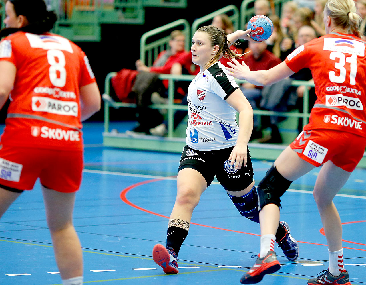 Skövde HF-Lugi HF 17-16,dam,Arena Skövde,Skövde,Sverige,Handboll,,2015,123809