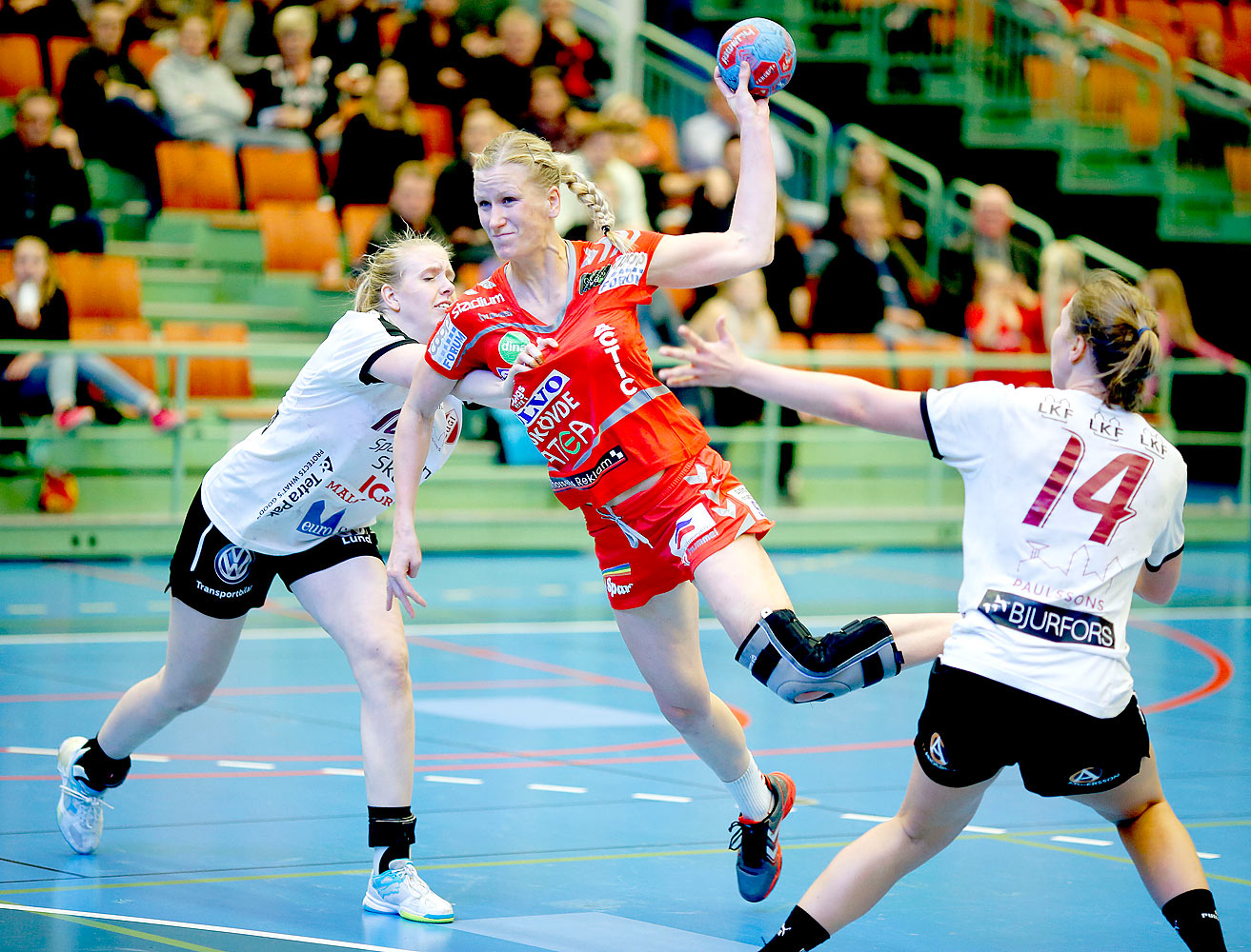 Skövde HF-Lugi HF 17-16,dam,Arena Skövde,Skövde,Sverige,Handboll,,2015,123820