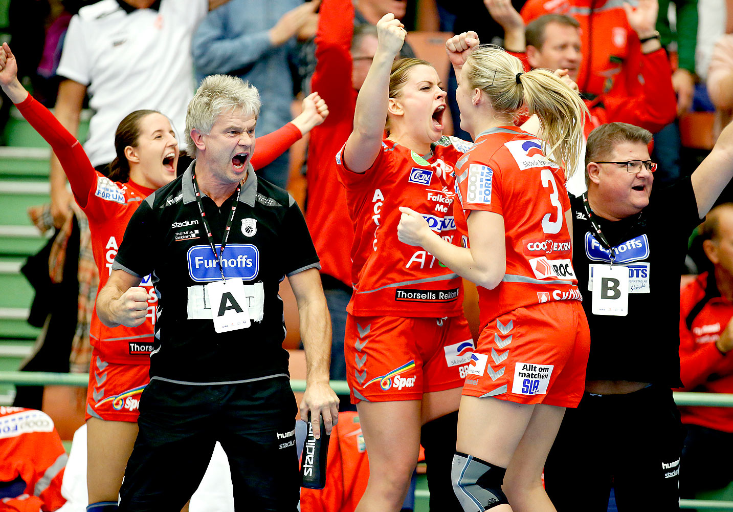 Skövde HF-Lugi HF 17-16,dam,Arena Skövde,Skövde,Sverige,Handboll,,2015,123886