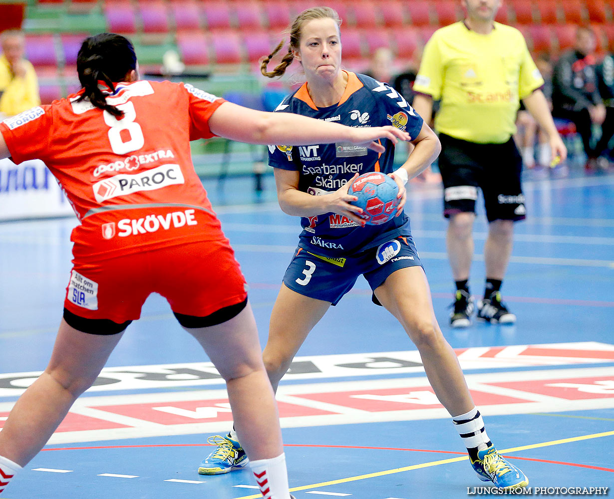 Skövde HF-Kristianstad HK 30-22,dam,Arena Skövde,Skövde,Sverige,Handboll,,2015,124375