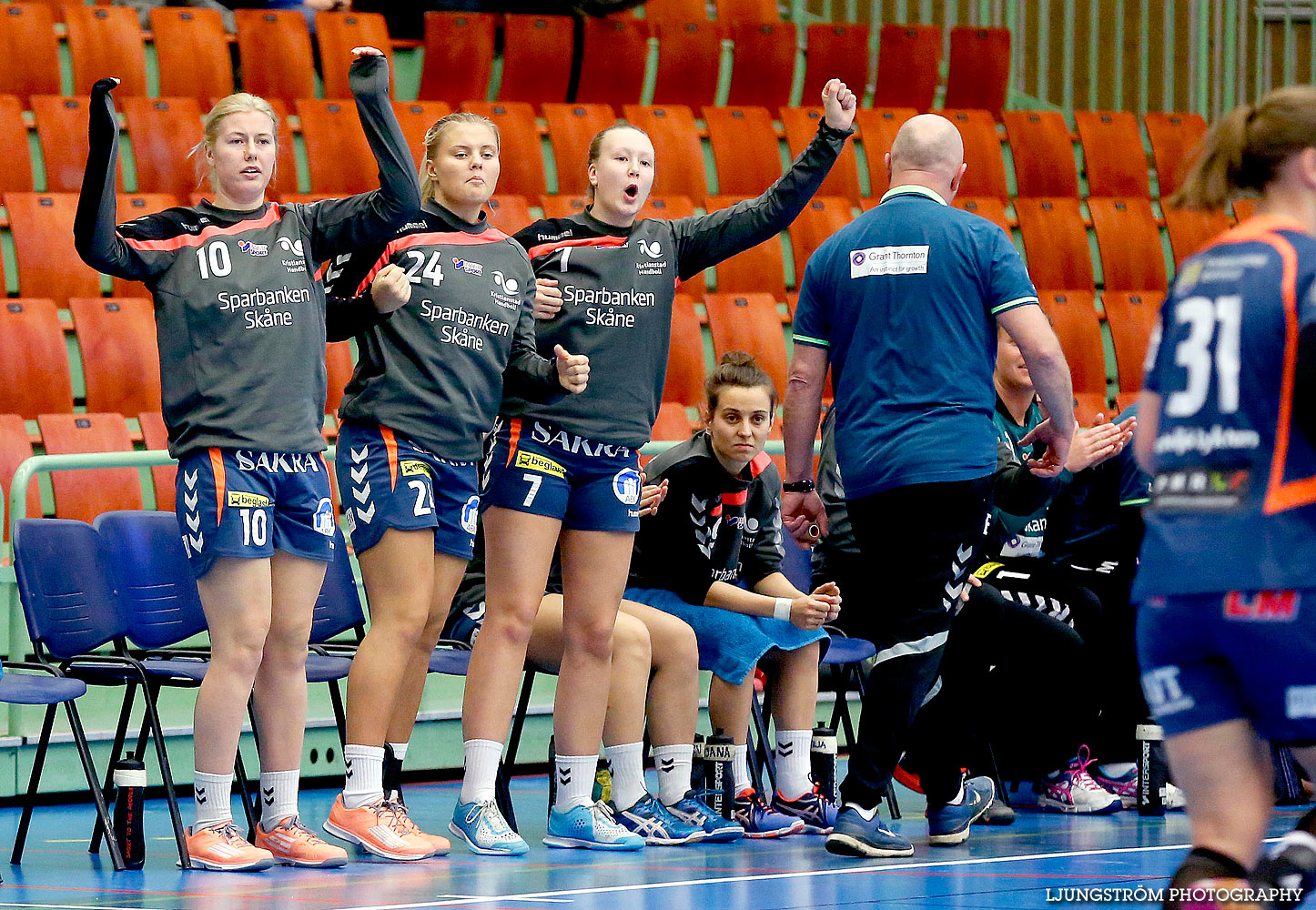 Skövde HF-Kristianstad HK 30-22,dam,Arena Skövde,Skövde,Sverige,Handboll,,2015,124388