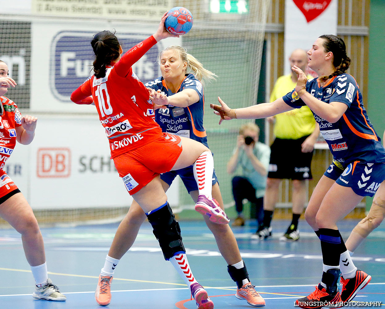 Skövde HF-Kristianstad HK 30-22,dam,Arena Skövde,Skövde,Sverige,Handboll,,2015,124426