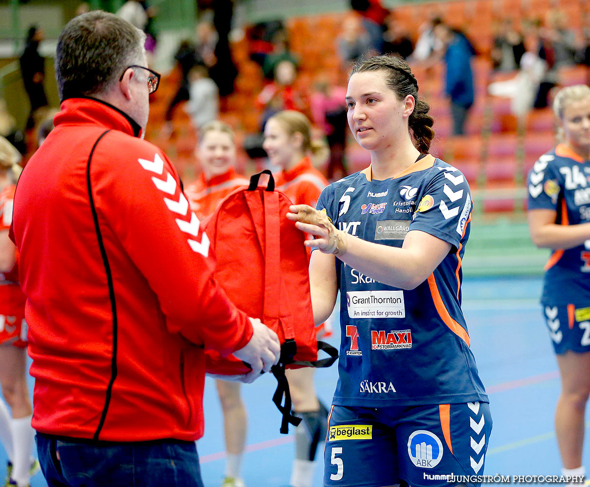 Skövde HF-Kristianstad HK 30-22,dam,Arena Skövde,Skövde,Sverige,Handboll,,2015,124465