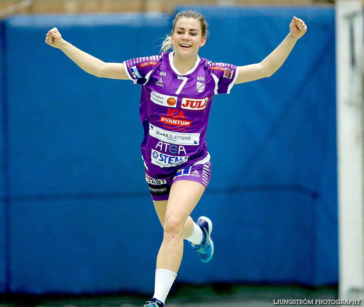 Skara HF-GF Kroppskultur 23-22,dam,Skara Idrottshall,Skara,Sverige,Handboll,,2015,126441