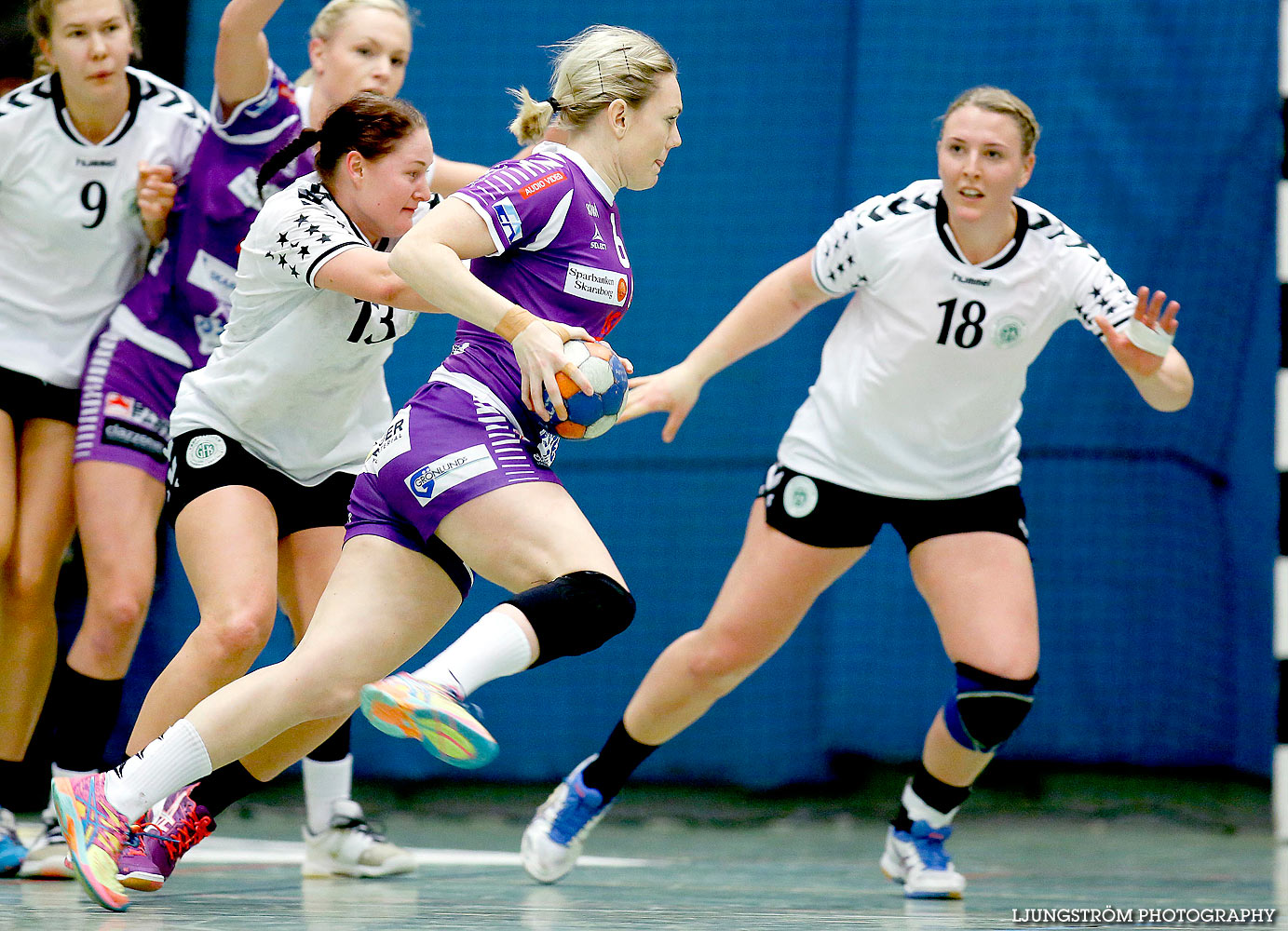 Skara HF-GF Kroppskultur 23-22,dam,Skara Idrottshall,Skara,Sverige,Handboll,,2015,126457