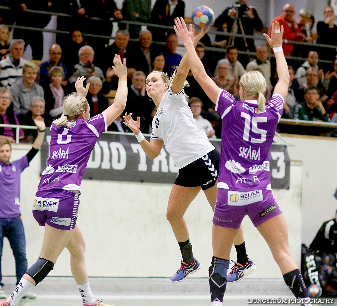 Skara HF-GF Kroppskultur 23-22,dam,Skara Idrottshall,Skara,Sverige,Handboll,,2015,126460