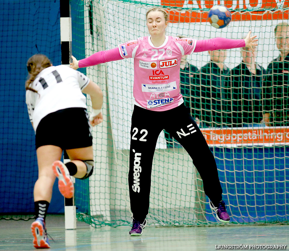 Skara HF-GF Kroppskultur 23-22,dam,Skara Idrottshall,Skara,Sverige,Handboll,,2015,126480