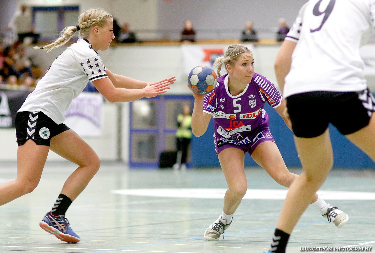 Skara HF-GF Kroppskultur 23-22,dam,Skara Idrottshall,Skara,Sverige,Handboll,,2015,126493