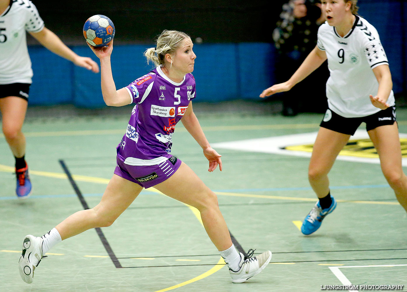 Skara HF-GF Kroppskultur 23-22,dam,Skara Idrottshall,Skara,Sverige,Handboll,,2015,126508