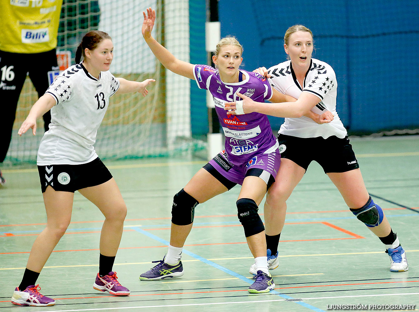 Skara HF-GF Kroppskultur 23-22,dam,Skara Idrottshall,Skara,Sverige,Handboll,,2015,126512