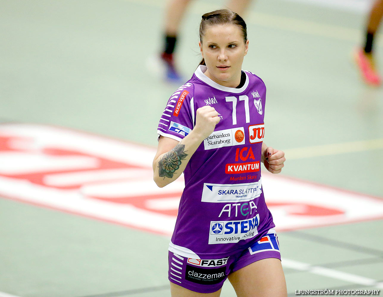 Skara HF-GF Kroppskultur 23-22,dam,Skara Idrottshall,Skara,Sverige,Handboll,,2015,126518