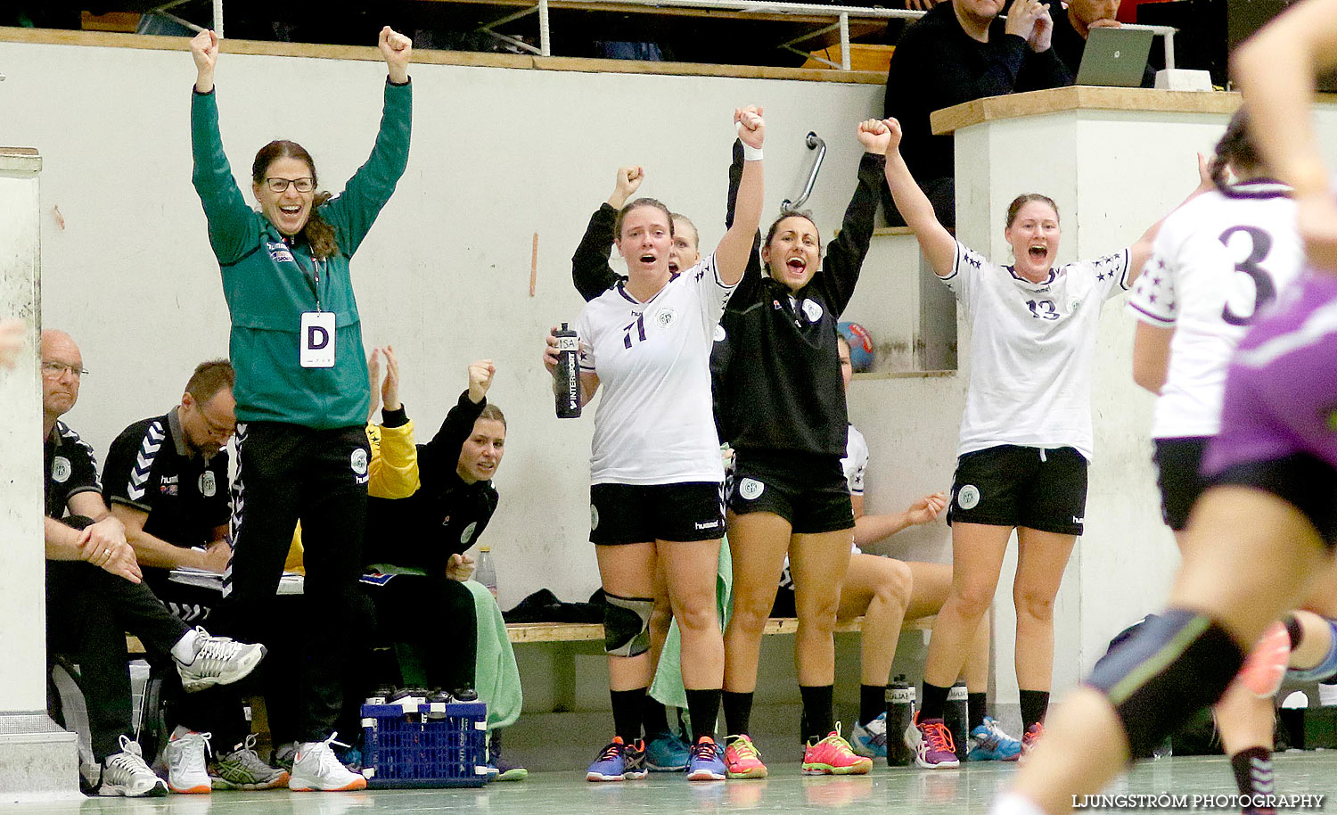 Skara HF-GF Kroppskultur 23-22,dam,Skara Idrottshall,Skara,Sverige,Handboll,,2015,126557