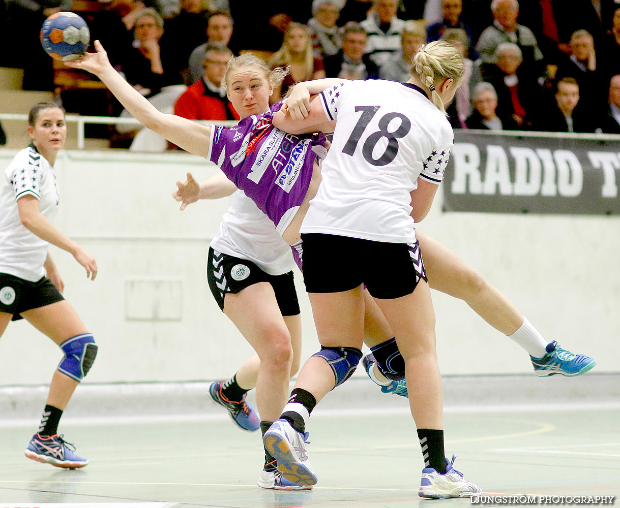 Skara HF-GF Kroppskultur 23-22,dam,Skara Idrottshall,Skara,Sverige,Handboll,,2015,126570