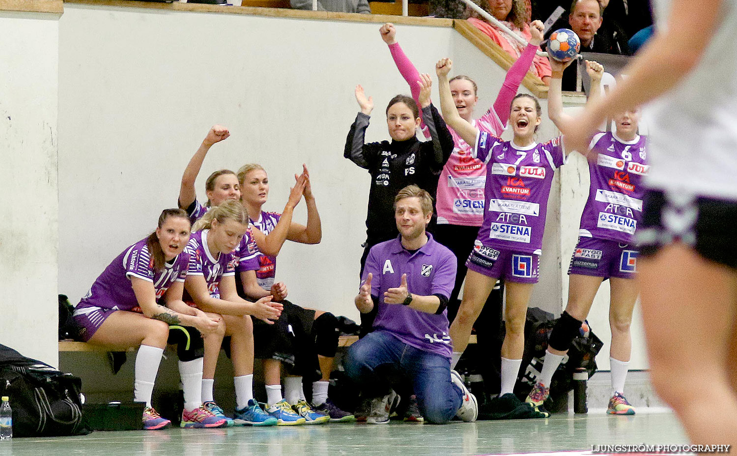 Skara HF-GF Kroppskultur 23-22,dam,Skara Idrottshall,Skara,Sverige,Handboll,,2015,126571