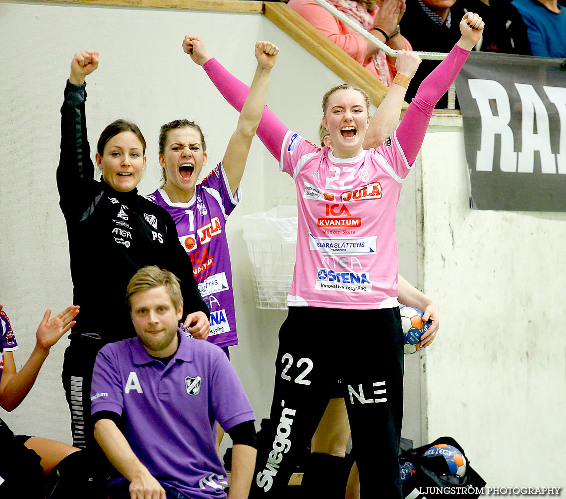 Skara HF-GF Kroppskultur 23-22,dam,Skara Idrottshall,Skara,Sverige,Handboll,,2015,126575