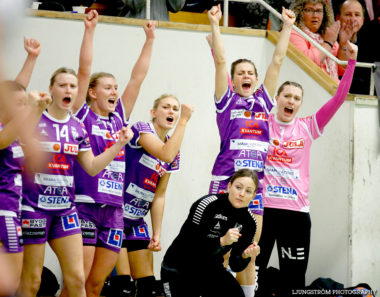 Skara HF-GF Kroppskultur 23-22,dam,Skara Idrottshall,Skara,Sverige,Handboll,,2015,126584