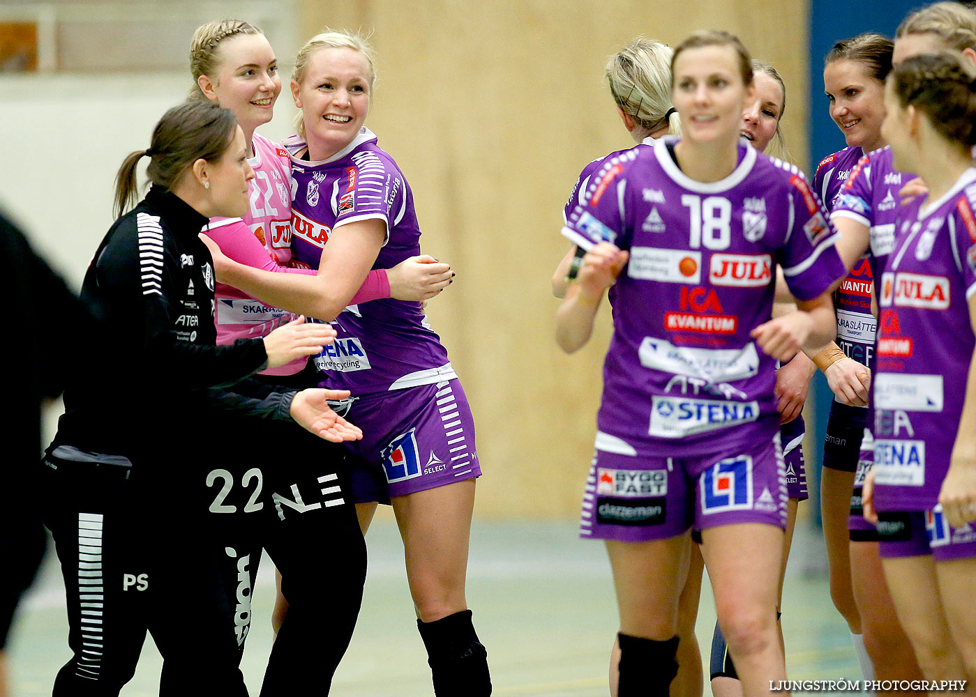 Skara HF-GF Kroppskultur 23-22,dam,Skara Idrottshall,Skara,Sverige,Handboll,,2015,126593