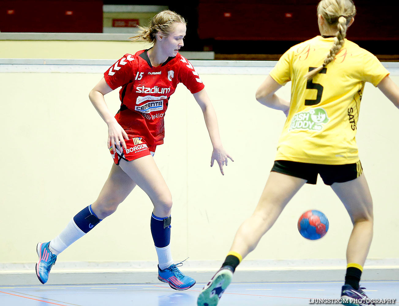 Skövde HF J-IK Sävehof 1 J 31-30,dam,Skövde Idrottshall,Skövde,Sverige,Handboll,,2015,126947