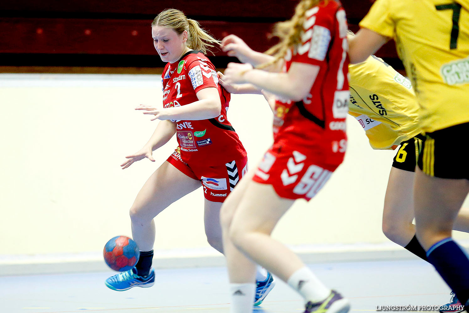 Skövde HF J-IK Sävehof 1 J 31-30,dam,Skövde Idrottshall,Skövde,Sverige,Handboll,,2015,126949